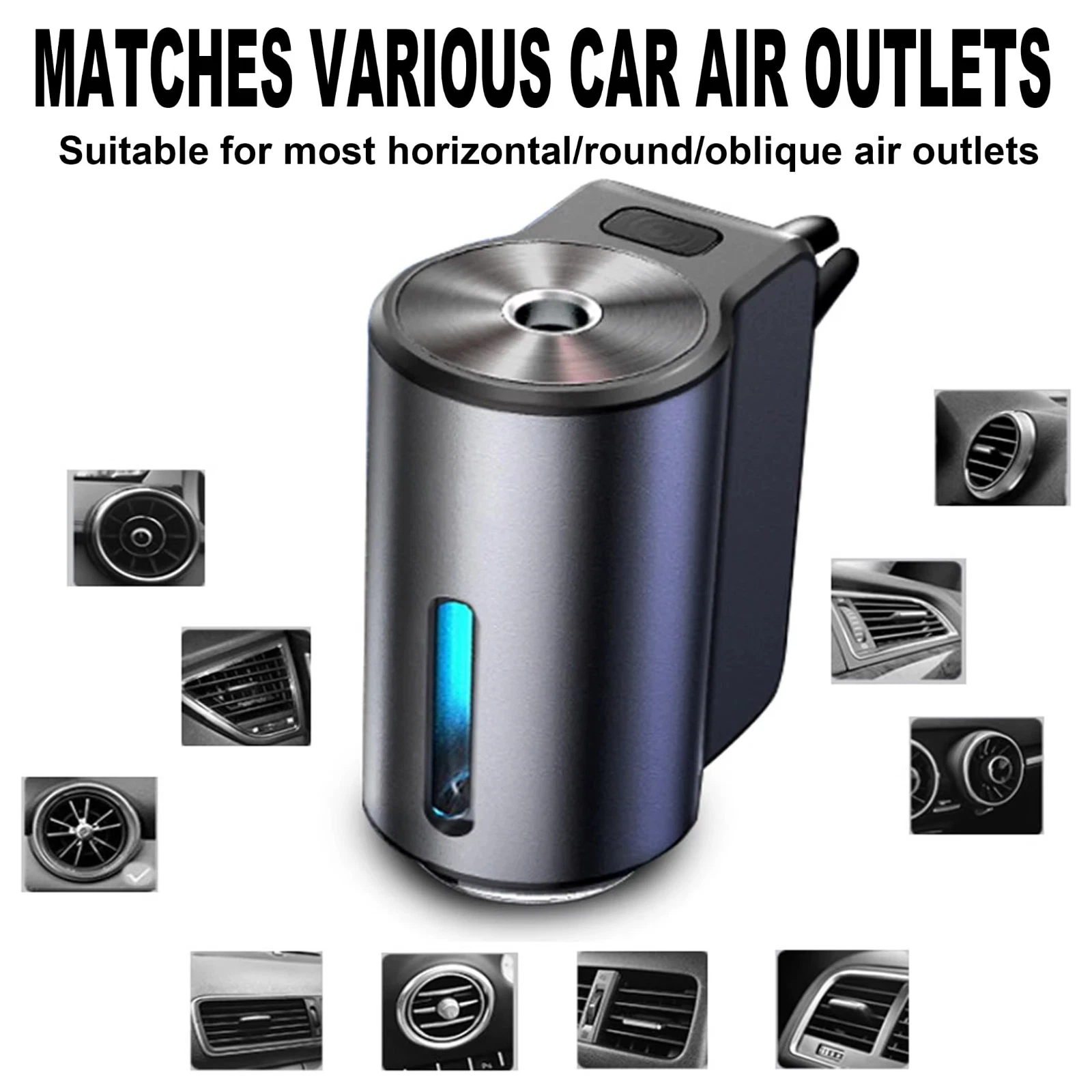USB Car Essential Oil Diffuser β Rechargeable Air Freshener, 3 Modes - Image 14
